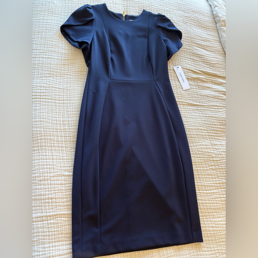 Elegant Navy Dress